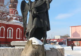 Памятник основателю города Борису Всеславичу