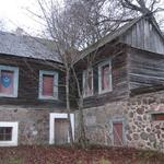 Усадьба Карчевских: усадебный дом (Бенюны), октябрь 2011