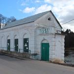 Гидроэлектростанция (Жемыславль), апрель 2012