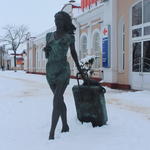 Железнодорожный вокзал (Молодечно), февраль 2013