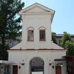 Монастырь бернардинцев: колокольня (Пинск), май 2012