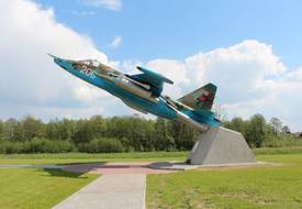 Самолет СУ-25 (Лида)