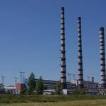 Лукомльская ГРЭС (Новолукомль), июль 2015