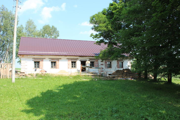 Усадьба Ваньковичей Волма: флигель-кухня