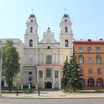 Монастырь иезуитов: Костел Девы Марии (Минск), июль 2012