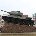 Танк Т-34-85 (Красное), март 2014