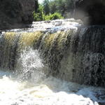 Водопад (Прудники), июль 2014