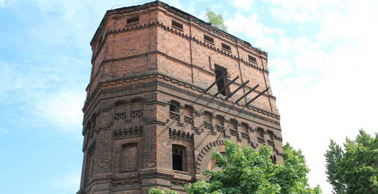 Минская неоготическая водонапорная башня