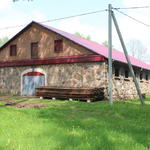 Усадьба Чапских: конюшня (Станьково), май 2013