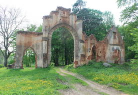 Усадьба Чапских: брама и сторожка