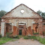 Усадьба Хмаров: усадебный дом (Семково), август 2014