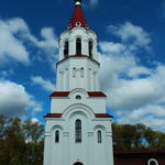 Церковь Покровская: колокольня (Минск), октябрь 2016