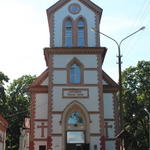 Костел Воздвижения Святого Креста (Минск), июль 2012