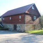 Усадьба: водяная мельница (Жодишки), октябрь 2014