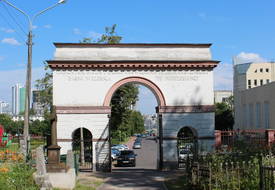 Кладбище Кальварийское: брама