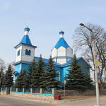 Церковь св. Константина и Елены (Воложин), март 2014