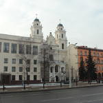 Монастырь иезуитов: Костел Девы Марии (Минск), октябрь 2014